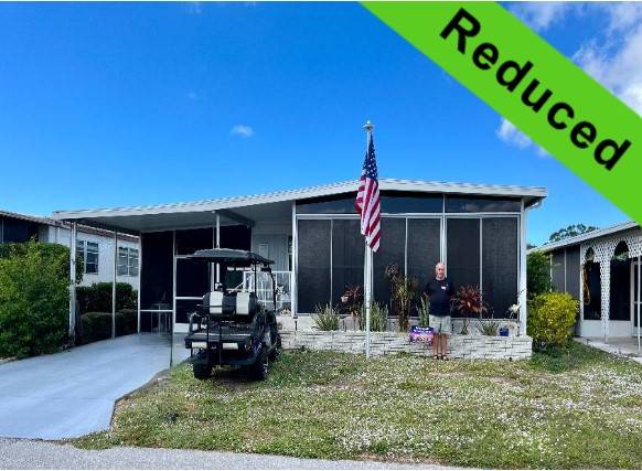 Venice, FL Mobile Home for Sale located at 433 Bimini Bay Indies